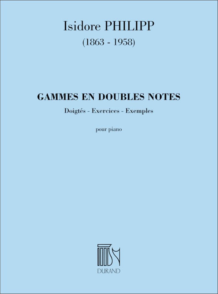 Gammes En Doubles Notes (Doigtes - Exercices -